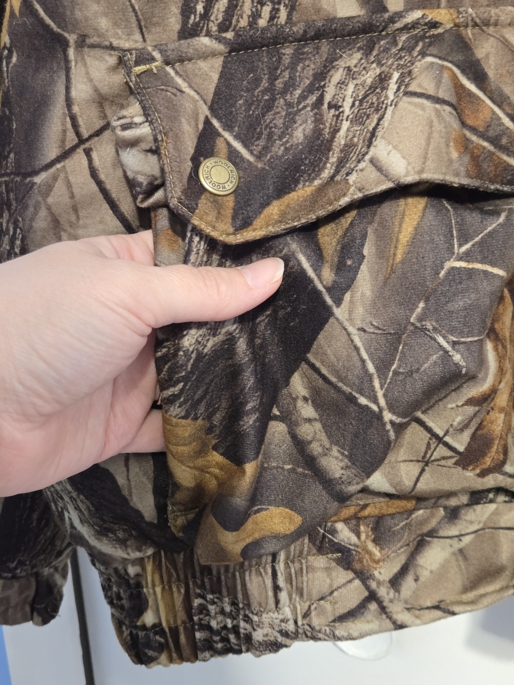 Woolrich Outdoor Guide Camo Jacket 3XL Mens Hunting Realtree Style Insulated - Picture 8 of 10